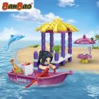 Set constructie Trendy Beach barca, ponton si bar, Banbao