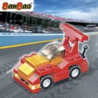 Set constructie Masina F1 rosie, Banbao