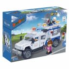 Set constructie Camion politie, Banbao