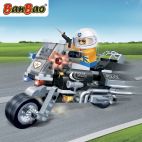 Set constructie Motocicleta politie, Banbao