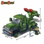 Set constructie Camion cu lansator, Banbao