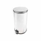 Cos cu pedala, 40 litri, Promo Inox