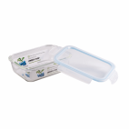 Cutie pentru alimente, din sticla termorezistenta, capac din plastic, 1,04 litri, Fresh Food