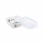 Cutie pentru alimente, din sticla termorezistenta, capac din plastic, 1,2 litri, Fresh Food