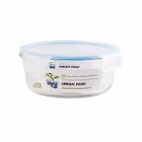 Cutie pentru alimente, din sticla termorezistenta, capac din plastic, 950 ml, Fresh Food