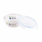 Cutie pentru alimente, din sticla termorezistenta, capac din plastic, 950 ml, Fresh Food