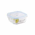 Fresh Micro ételtároló, hőálló üvegből, szelepes műanyag fedéllel, 800 ml