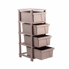 Dulapior plastic, 4 sertare