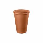 Terrakotta irrigátor, 15 cm -es magasság, barna