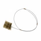 Perie de sarma pentru horn, fir dublu, 1 m
