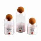 Üvegedény parafa fedéllel, 1200ml
