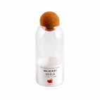Üvegedény parafa fedéllel, 1200ml