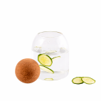 Üvegedény parafa fedéllel, 600ml