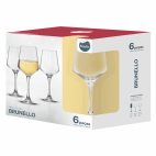 Set 6 pahare pentru vin alb, 390 ml, Brunello