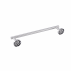 Suport pentru prosop, cu montare pe perete, inox satinat, 40 cm