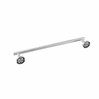 Suport pentru prosop, cu montare pe perete, inox satinat, 60 cm