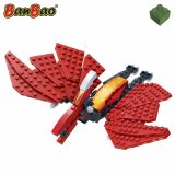 Set constructie Dinozaur zburator, rosu, Banbao