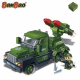 Set constructie Camion cu lansator, Banbao