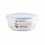 Cutie pentru alimente, din sticla termorezistenta, capac din plastic, 950 ml, Fresh Food
