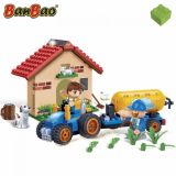 Set constructie Ecofarm, tractor cu cisterna, Banbao
