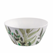 Bol din melamina, model frunze