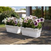 Gaia virágláda alátéttel