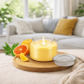 Lumanare parfumata, aroma Verbena, 200 g