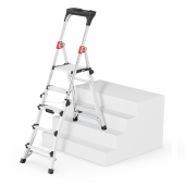 TL100 TopLine alumínium létra, teleszkópos, maximális teherbírás 150 kg