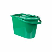 Félovális vödör csavaróval, műanyag fogantyúval