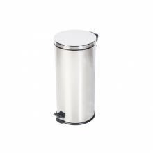 Cos gunoi rotund, cu pedala, 30 litri, Promo Inox Cos gunoi rotund, cu pedala, 30 litri, Promo Inox