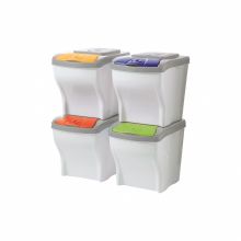 Set patru cosuri, 20 litri, Poker Set patru cosuri, 20 litri, Poker