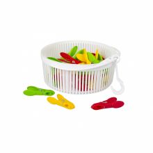 Cos cu 24 clame rufe