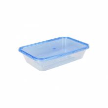 Reusable ételtároló doboz készlet, téglalap alakú, 500 ml, 10 db Reusable ételtároló doboz készlet, téglalap alakú, 500 ml, 10 db