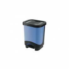 Cos cu pedala, 8 litri, Idea, cadru negru Cos cu pedala, 8 litri, Idea, cadru negru