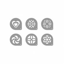 Set 6 sabloane pentru cappuccino, My Drink