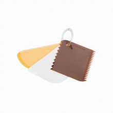 Set 3 spatule pentru ornat, 3 modele, Delicia