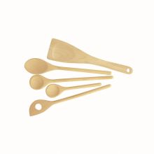 Set 5 ustensile din lemn, Woody