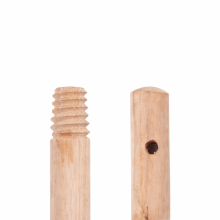 Coada de lemn, 1,2 m, nelacuita, cu filet