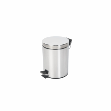 Cos gunoi rotund, cu pedala, 3 litri, Promo Inox Cos gunoi rotund, cu pedala, 3 litri, Promo Inox