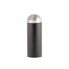 Cos gunoi, 30 litri, capac Push, negru Cos gunoi, 30 litri, capac Push, negru