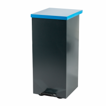 Cos gunoi cu pedala, patrat, 90 litri