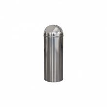 Cos gunoi, inox, 30 litri, capac Push Cos gunoi, inox, 30 litri, capac Push
