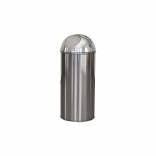 Cos gunoi, inox, 45 litri, capac Push Cos gunoi, inox, 45 litri, capac Push