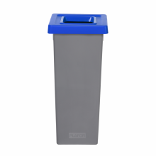 Cos gunoi pentru colectare selectiva, 53 litri, Fit, capac deschis