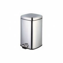 Cos patrat cu pedala, inox, 30 litri Cos patrat cu pedala, inox, 30 litri