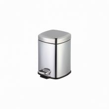 Cos gunoi patrat, cu pedala, inox, 6 litri Cos gunoi patrat, cu pedala, inox, 6 litri