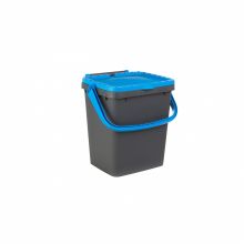 Cos stivuibil cu capac si maner, 35 litri, Ecoplus Cos stivuibil cu capac si maner, 35 litri, Ecoplus