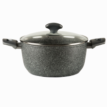 Cratita cu capac, diametru 24 cm, Mineralia Induction