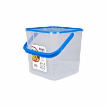 Cutie depozitare cu maner, patrata, 8,5 litri, Trim