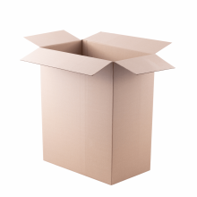 Kartondoboz, 56x33x68 cm, barna, 10 darab